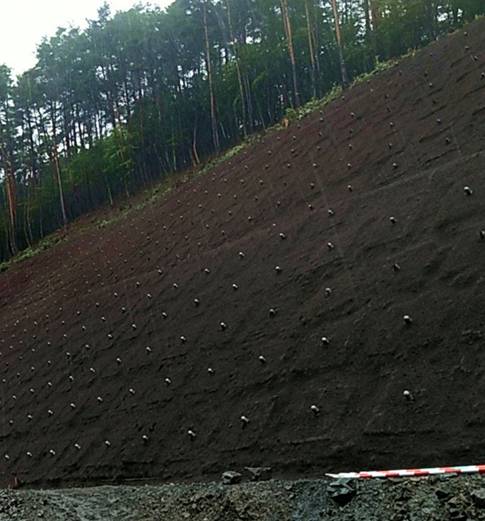 富山の建設会社：植生工（自然回復･緑化）